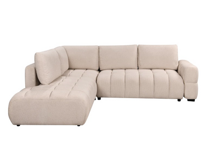 Noelle Sofabed Beige Left Hand Facing Corner