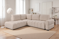 Noelle Sofabed Beige Left Hand Facing Corner