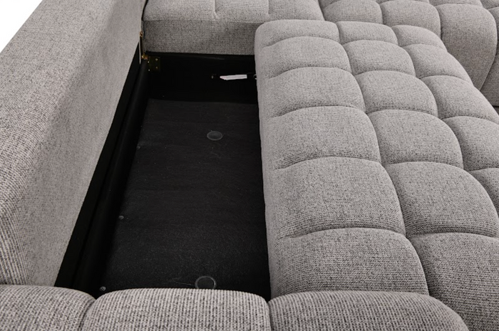 Noelle Sofabed Dark Grey Right Hand Facing Corner