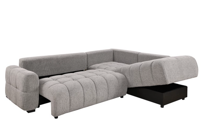 Noelle Sofabed Dark Grey Right Hand Facing Corner
