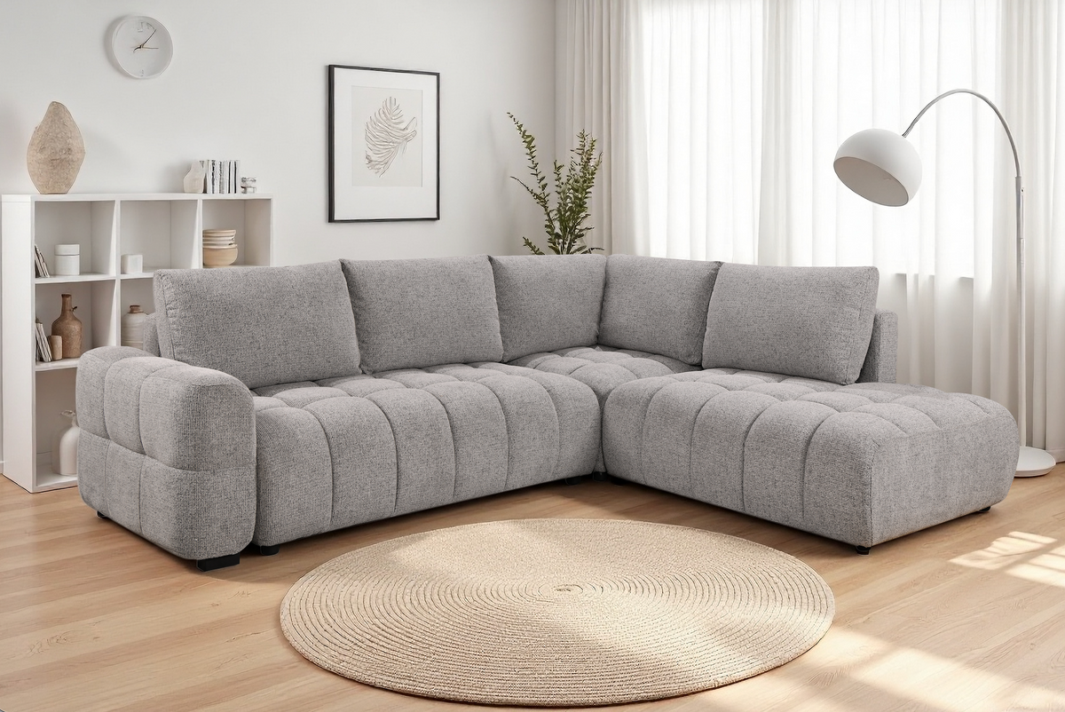 Noelle Sofabed Dark Grey Right Hand Facing Corner