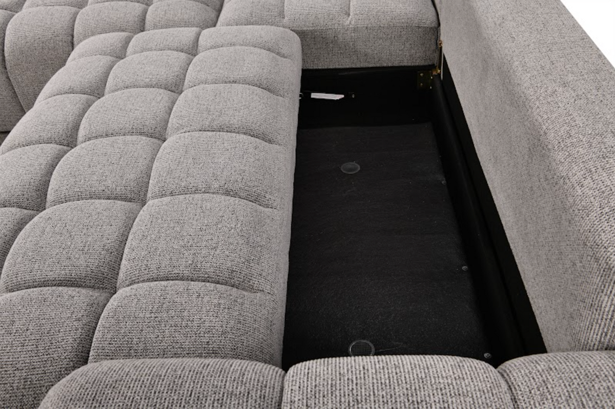 Noelle Sofabed Dark Grey Left Hand Facing Corner