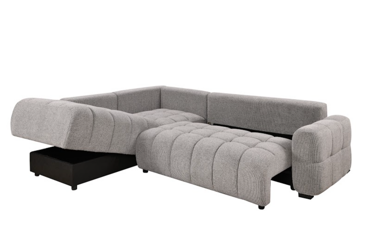 Noelle Sofabed Dark Grey Left Hand Facing Corner