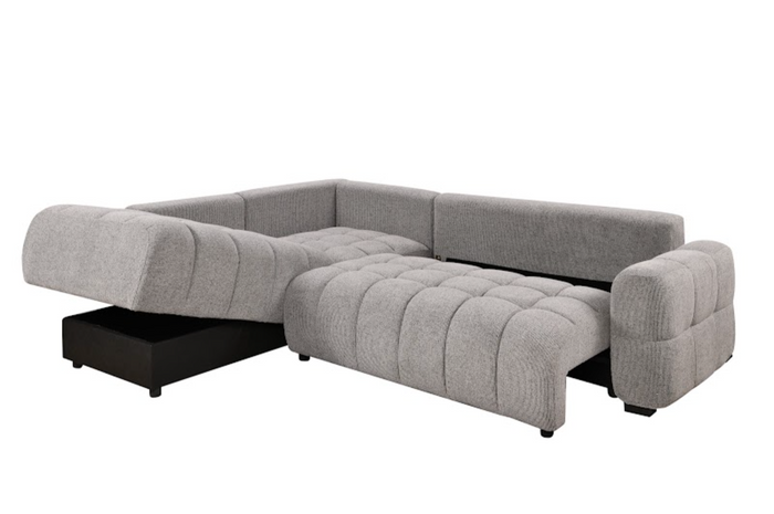 Noelle Sofabed Dark Grey Left Hand Facing Corner