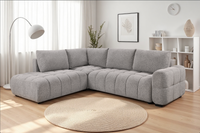Noelle Sofabed Dark Grey Left Hand Facing Corner