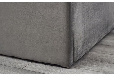 Shoreditch Bed Frame King Slate Grey Ottoman