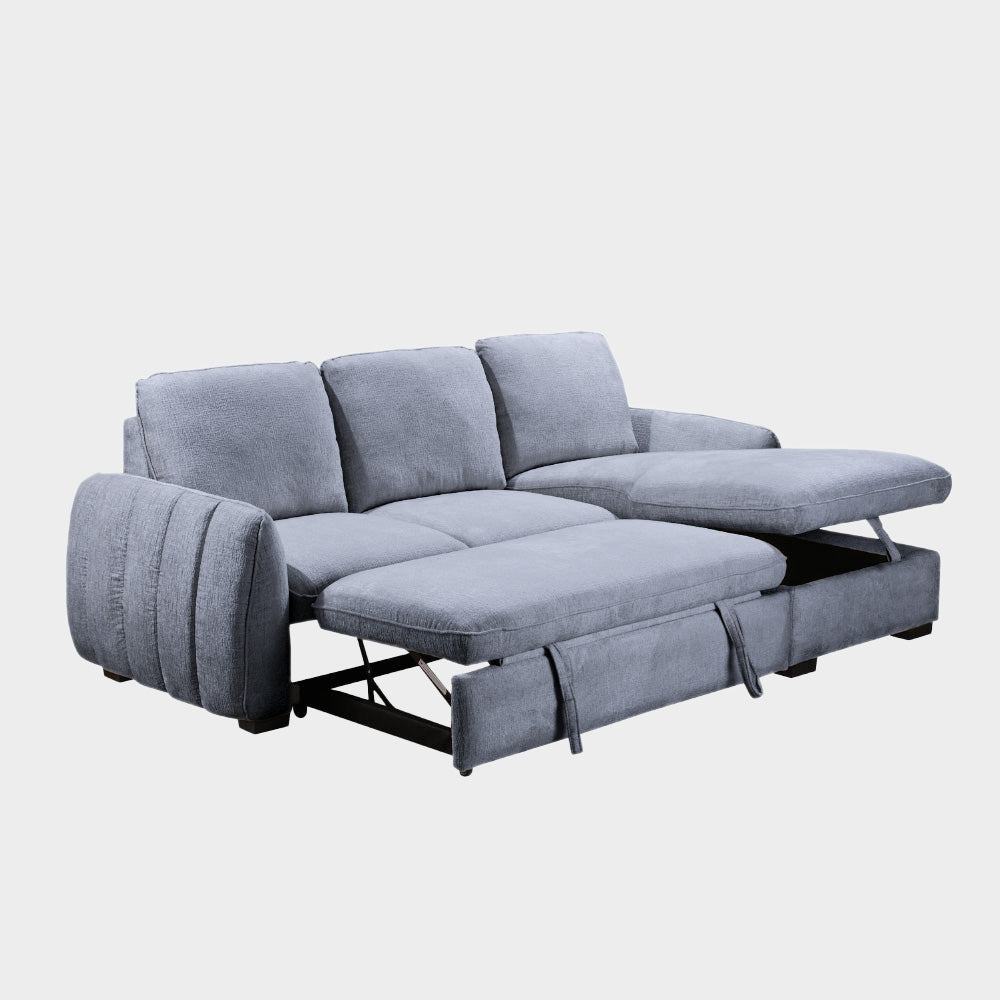 Sienna Sofa Bed Graphite Right Hand Facing Corner