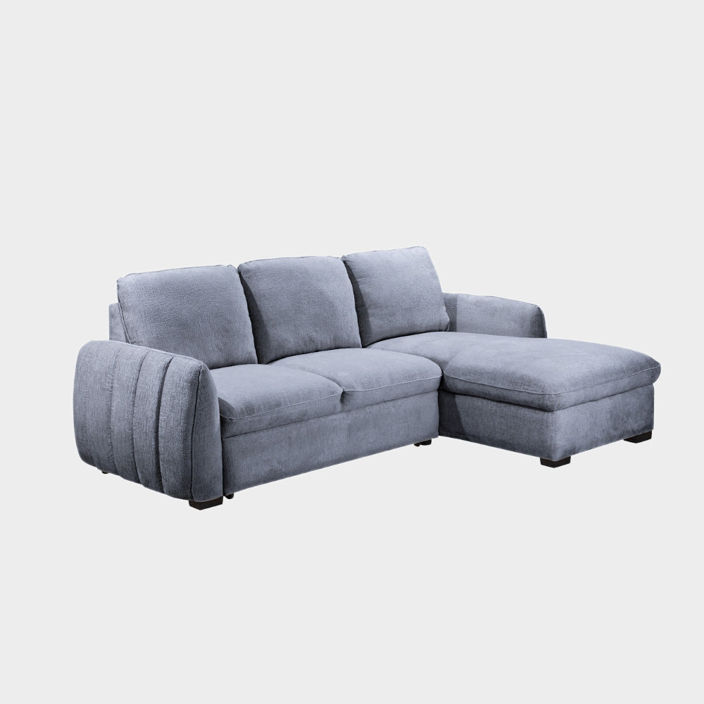 Sienna Sofa Bed Graphite Right Hand Facing Corner