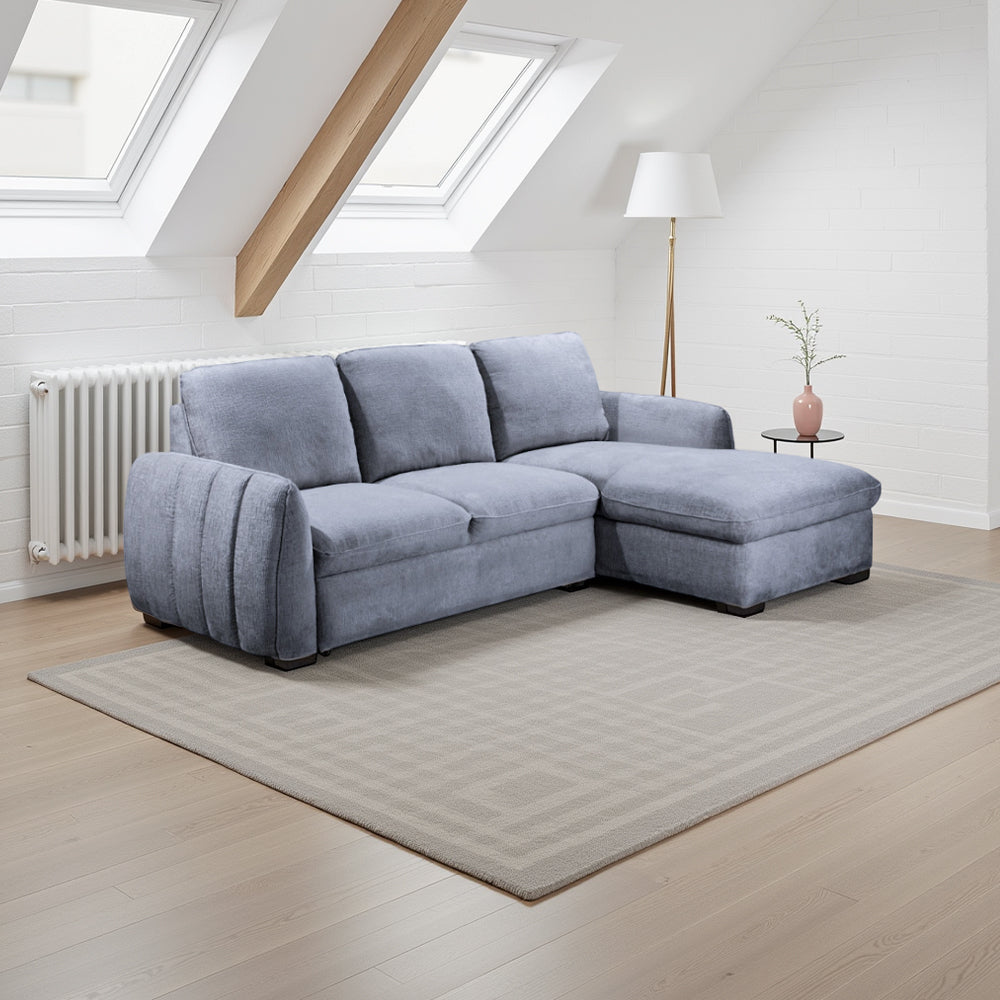 Sienna Sofa Bed Graphite Right Hand Facing Corner