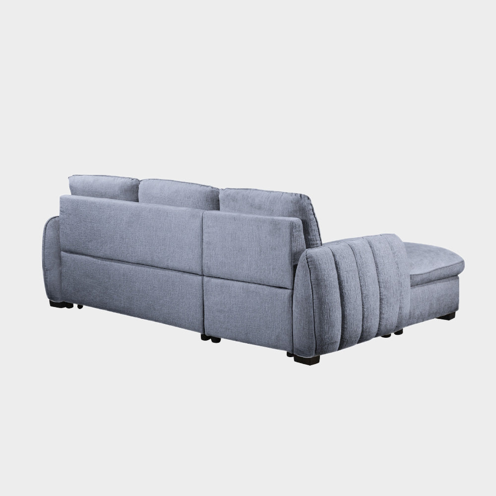 Sienna Sofa Bed Graphite Left Hand Facing Corner