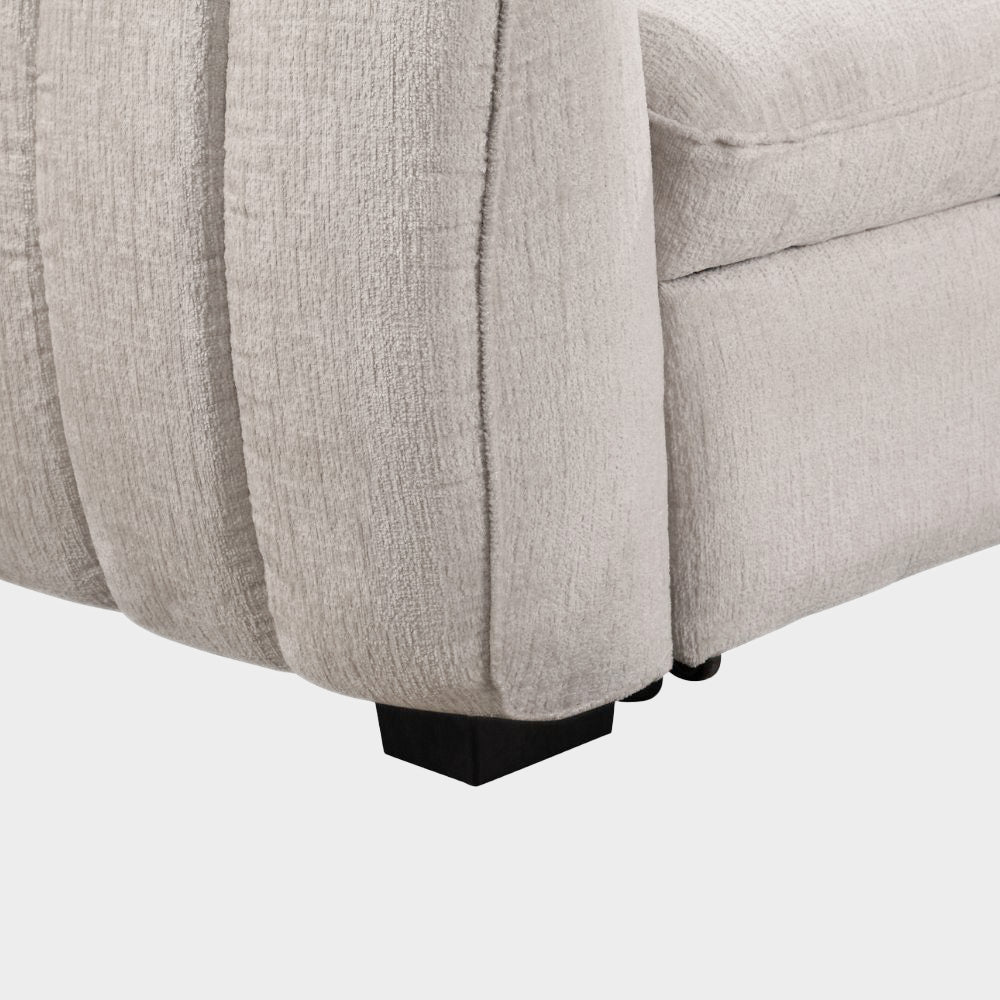Sienna Sofa Bed Mushroom Right Hand Facing Corner