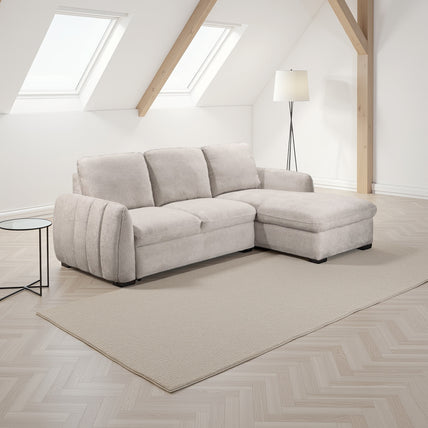 Sienna Sofa Bed Mushroom Right Hand Facing Corner