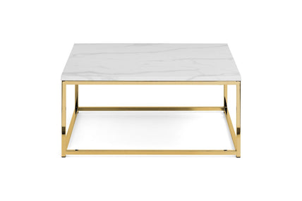 Skye Coffee Table White Marble/Gold