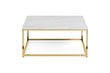 Skye Coffee Table White Marble/Gold