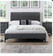 Stretton Bed Frame Kingsize Grey