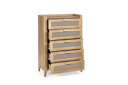 Sunny Chest Oak 5 Drawer