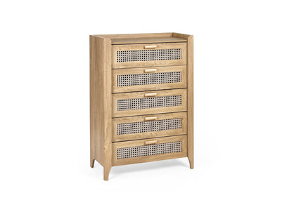 Sunny Chest Oak 5 Drawer