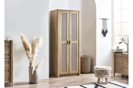 Sunny Wardrobe Oak 2 Door