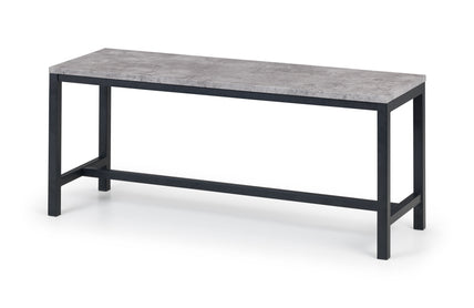 Tala Concrete Bench Concrete/Black