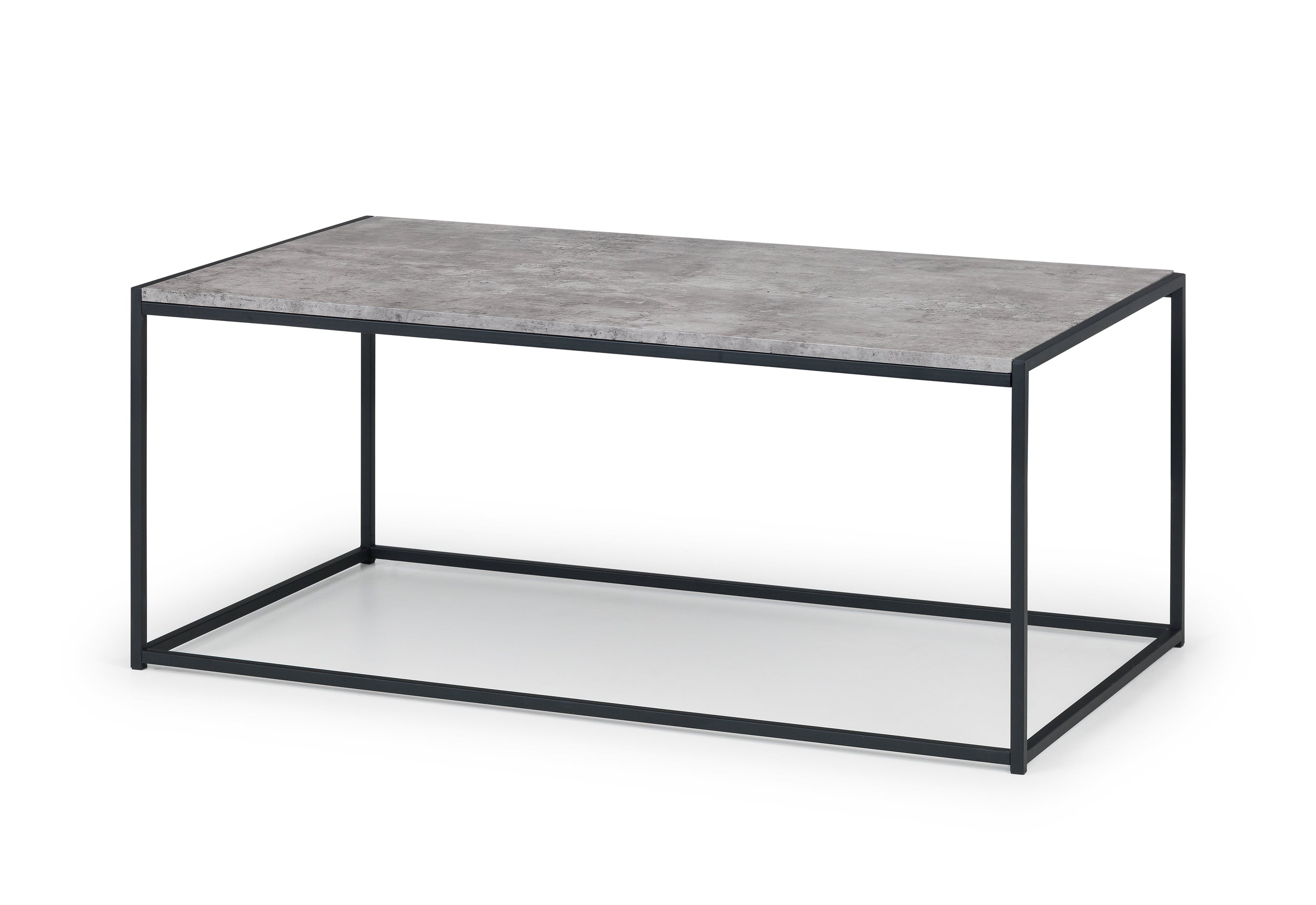 Tala Concrete Coffee Table Concrete/Black