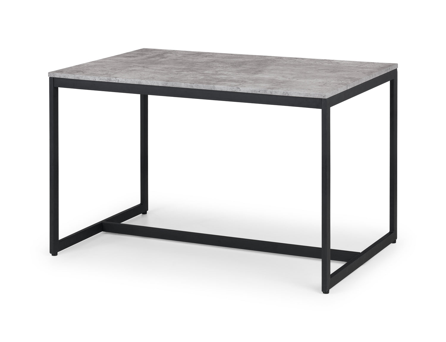 Tala Concrete Dining Table Concrete/Black
