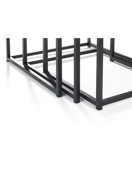 Tala Concrete Nest Of 3 Tables Concrete/Black
