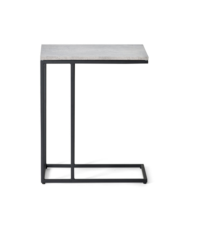 Tala Drinks Table Concrete/Black