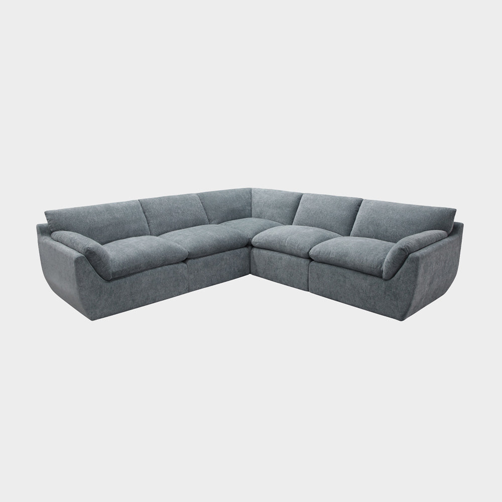 Taro Sofa Large Corner Aqua