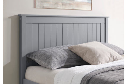 Taurus Bed Frame Double Grey