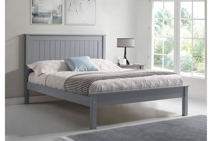 Taurus Bed Frame Double Grey Low Footend