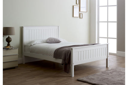 Taurus Bed Frame Double White