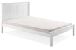 Taurus Bed Frame Double White Low Footend