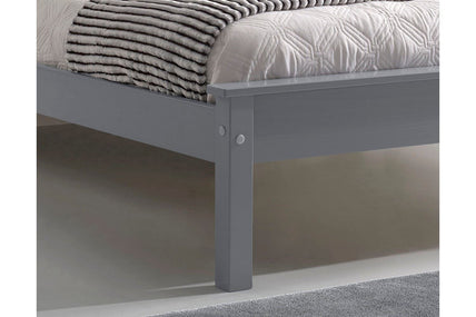 Taurus Bed Frame King Grey Low Footend