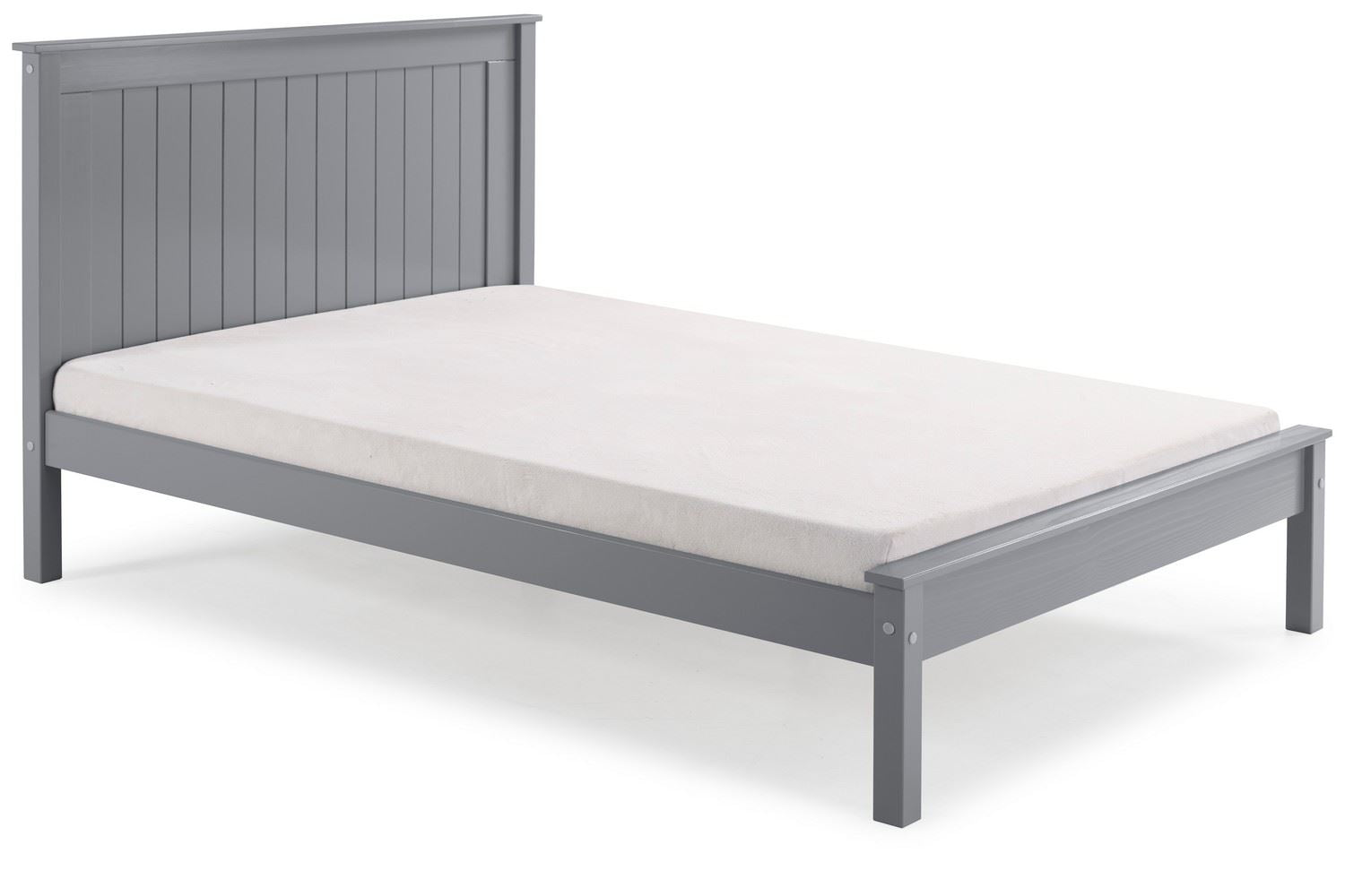 Taurus Bed Frame King Grey Low Footend