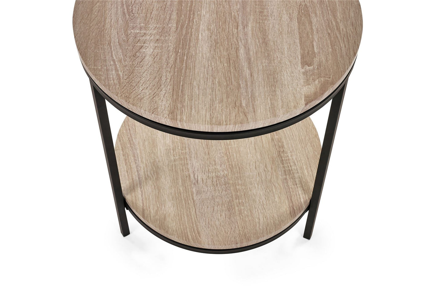 Thistle Round Lamp Table Sonoma Oak