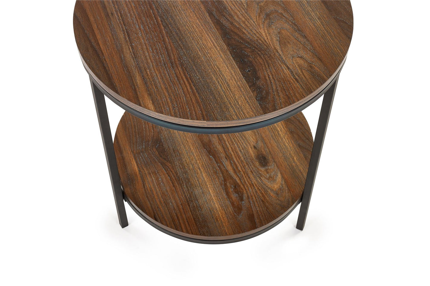 Thistle Round Lamp Table Walnut