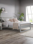 Vasto Bed Frame Single Dove Grey