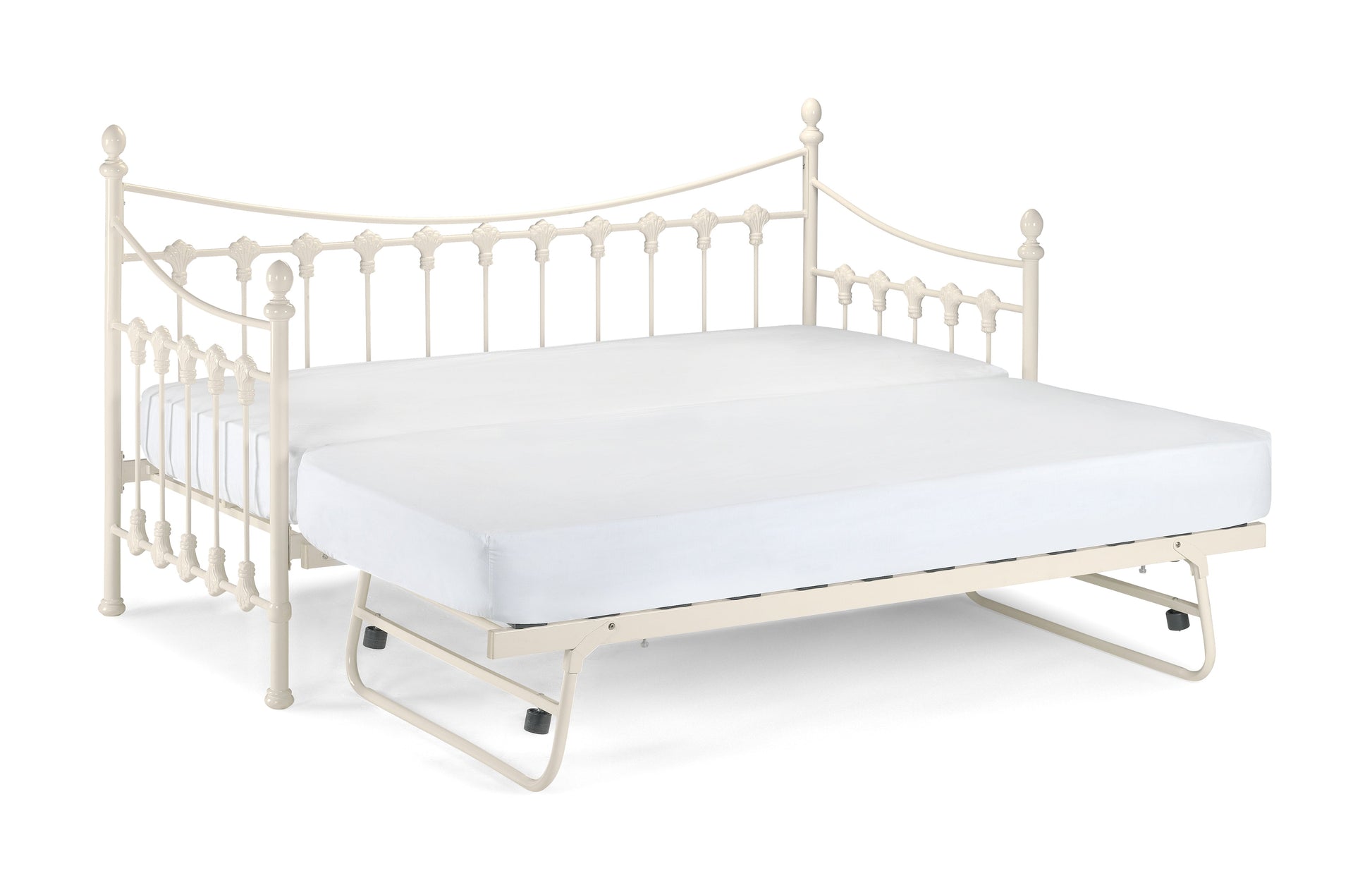 Vaux Bed Frame Stone White
