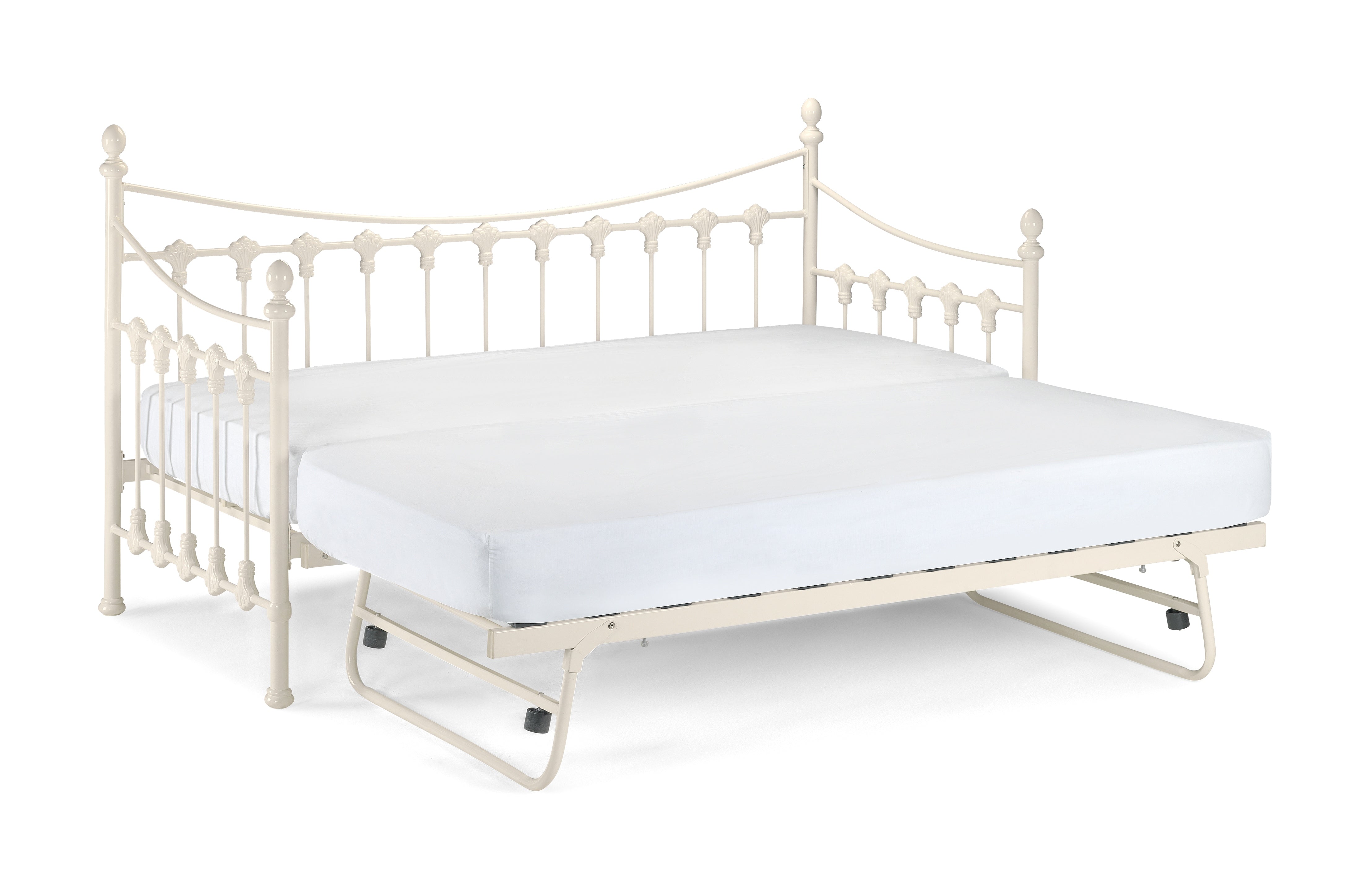 Vaux Bed Frame Stone White