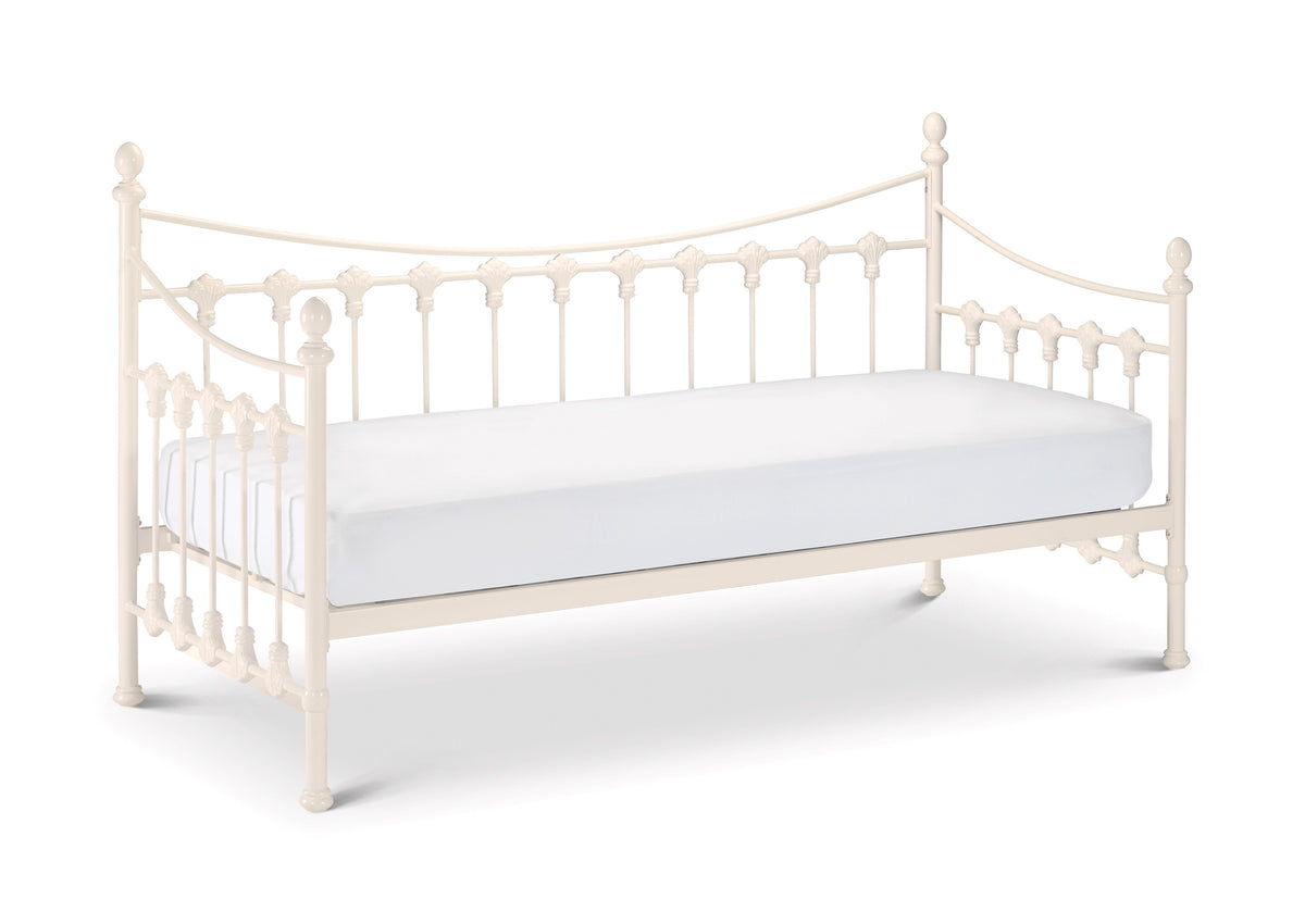 Vaux Bed Frame Stone White