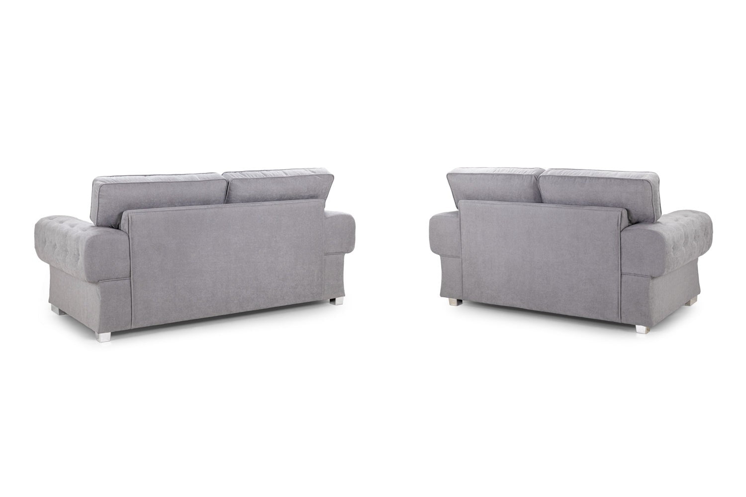 Verona Fullback Sofa Grey 3+2 Set