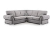 Verona Fullback Sofa Grey Large Corner