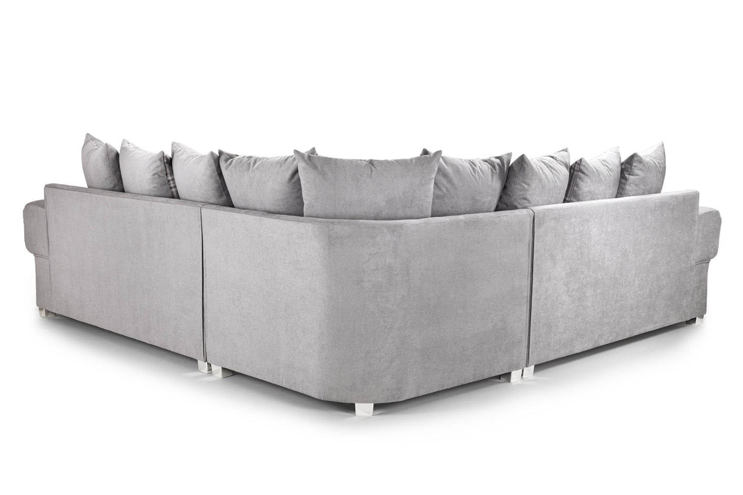 Verona Scatterback Sofa Grey Large Corner