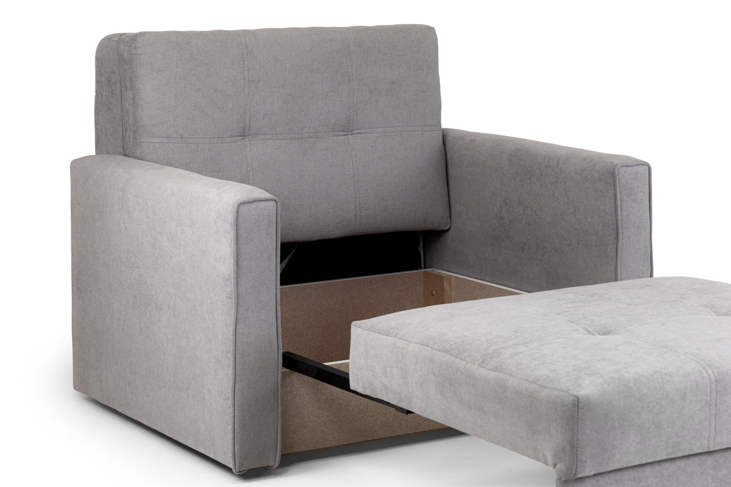 Viva Sofa Bed Grey 1 Seater