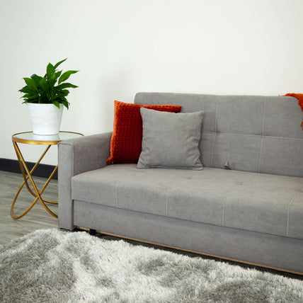 Viva Sofa Bed Grey 3 Seater
