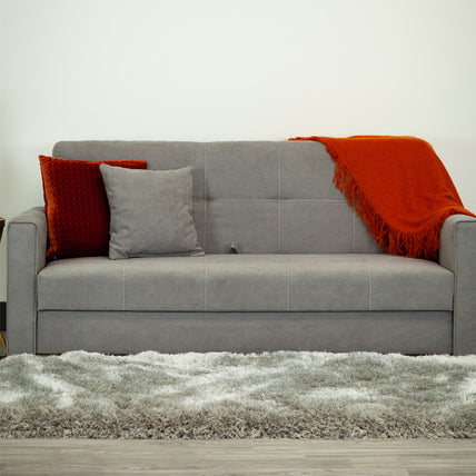 Viva Sofa Bed Grey 3 Seater