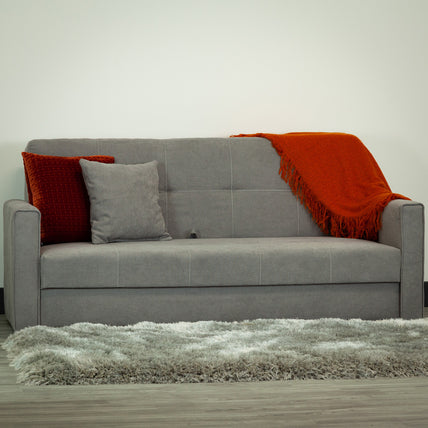 Viva Sofa Bed Grey 3 Seater