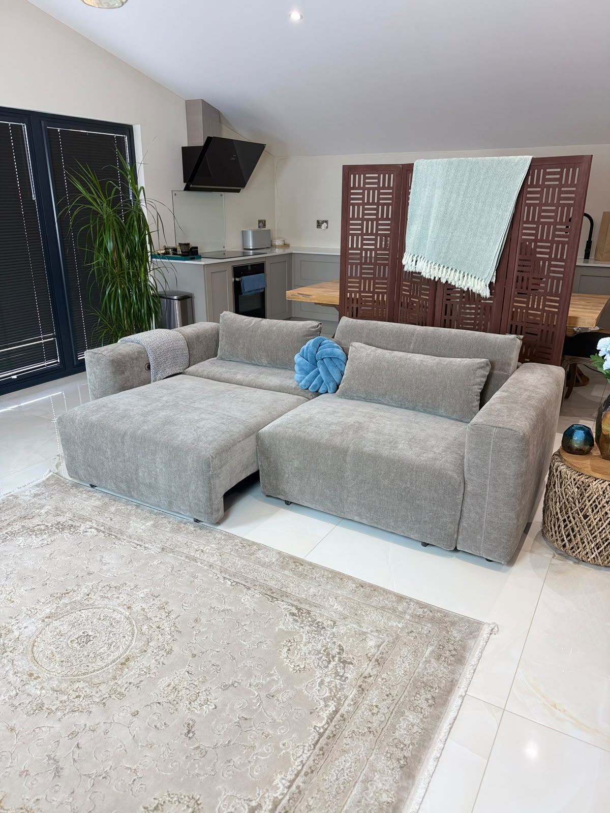 Sycamore Sofabed Beige Electric