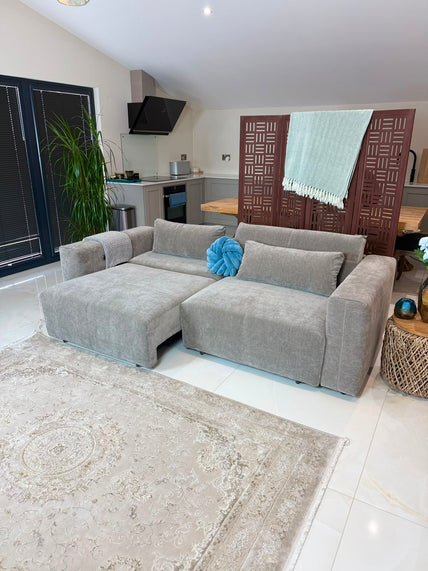 Sycamore Sofabed Beige Electric