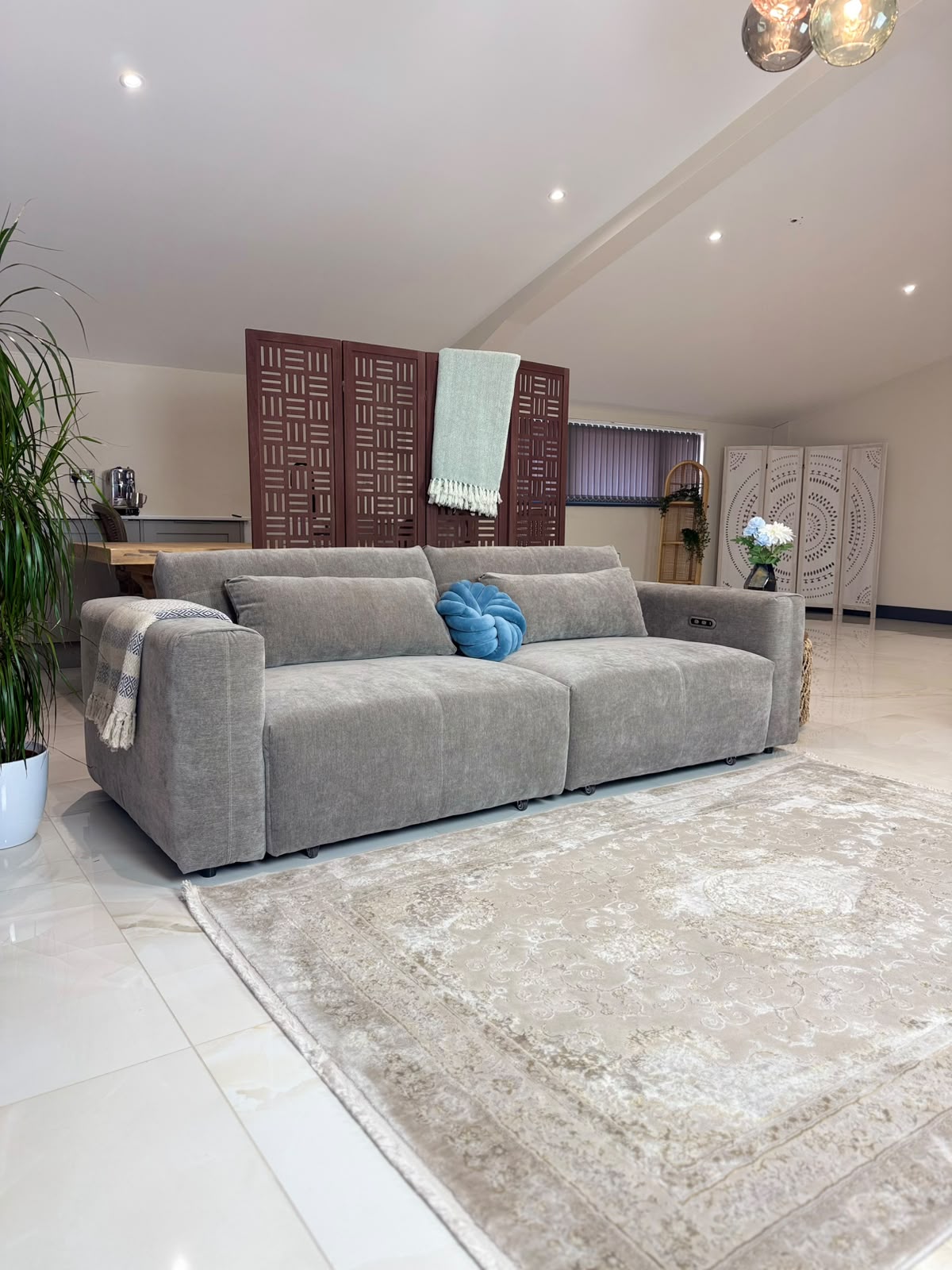 Sycamore Sofabed Beige Electric